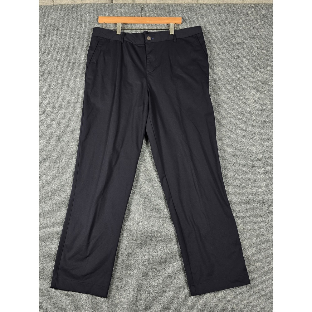 TWILLORY Performance Fabric Men's Navy Blue Tailored‎ Fit 34x30